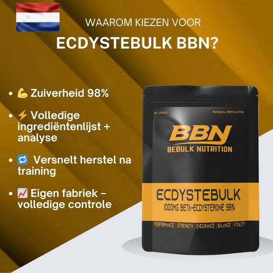 Ecdystebulk - Beta-Ecdysterone 98% - Capsules - BeBulk Nutrition
