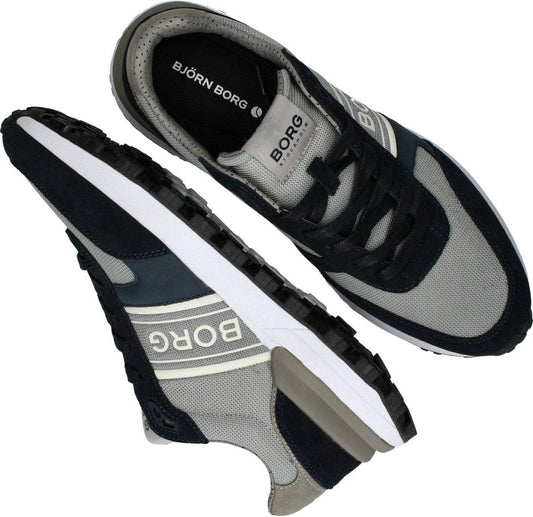 Bjorn Borg R2400 SUE M Sneakers heren - Laag - blauw