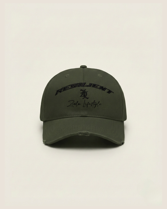 ZOOLU RESILIENT BASEBALL CAP | GREEN