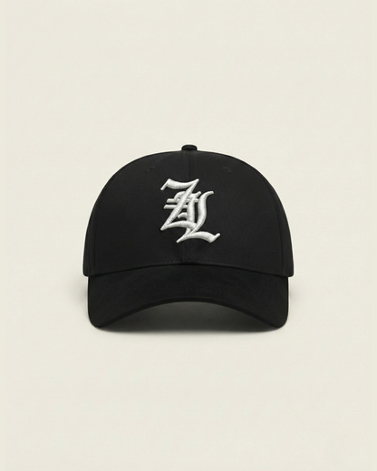 ZOOLU MONOGRAM CAP | BLACK