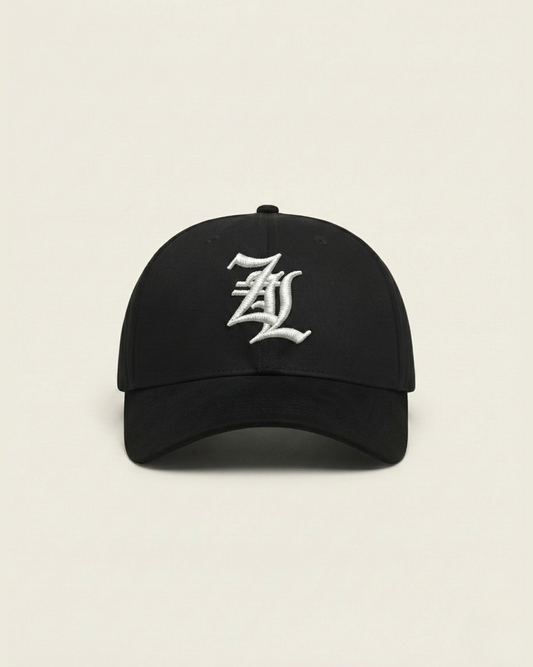 ZOOLU MONOGRAM CAP | BLACK