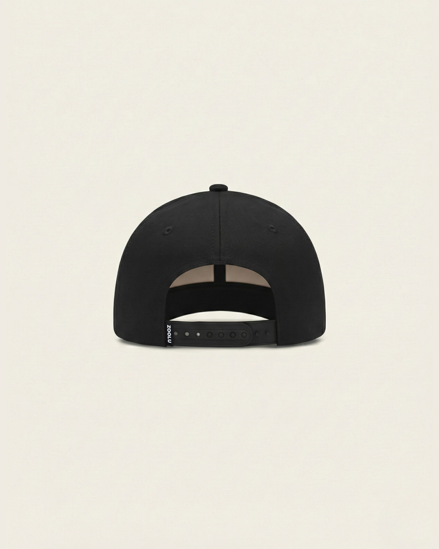 ZOOLU MONOGRAM CAP | BLACK