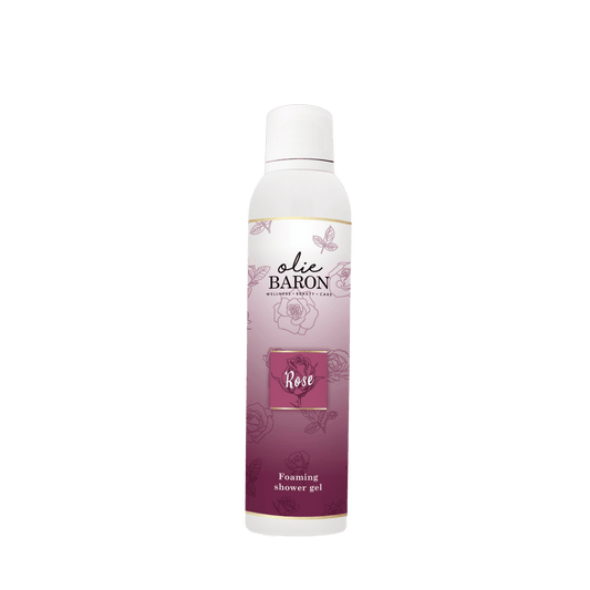 De Oliebaron® - Foaming shower gel - Rose - 200 ml