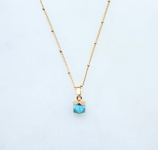 Turquoise Necklace for Inner Strength (XS)