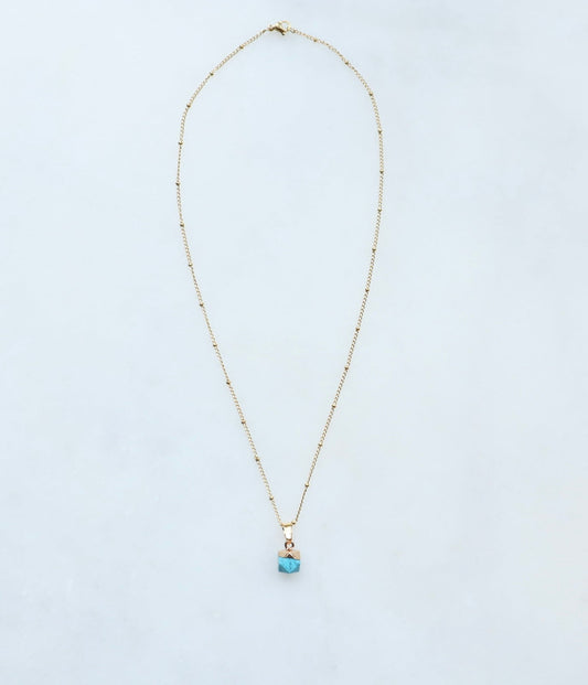 Turquoise Necklace for Inner Strength (XS)