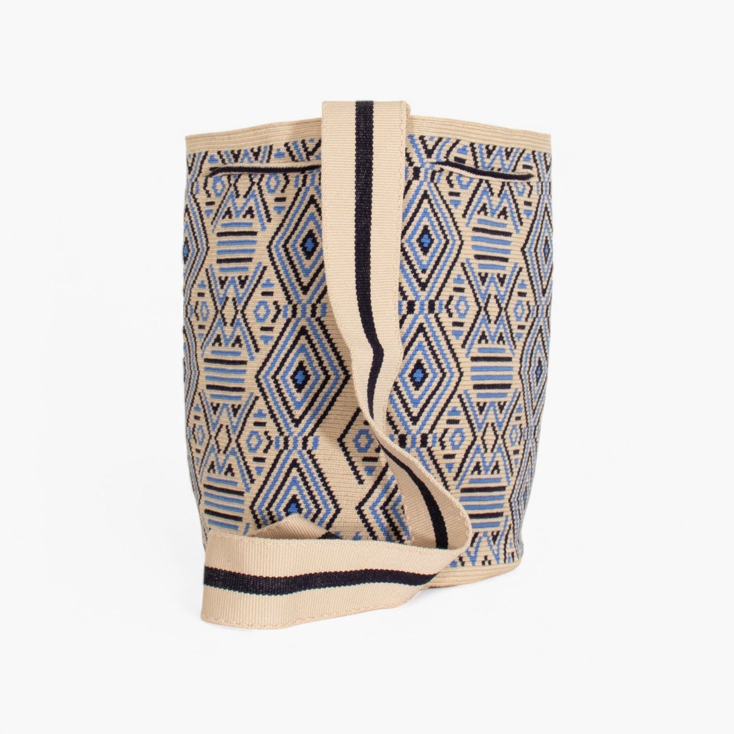 Geometric backpack | Sky blue