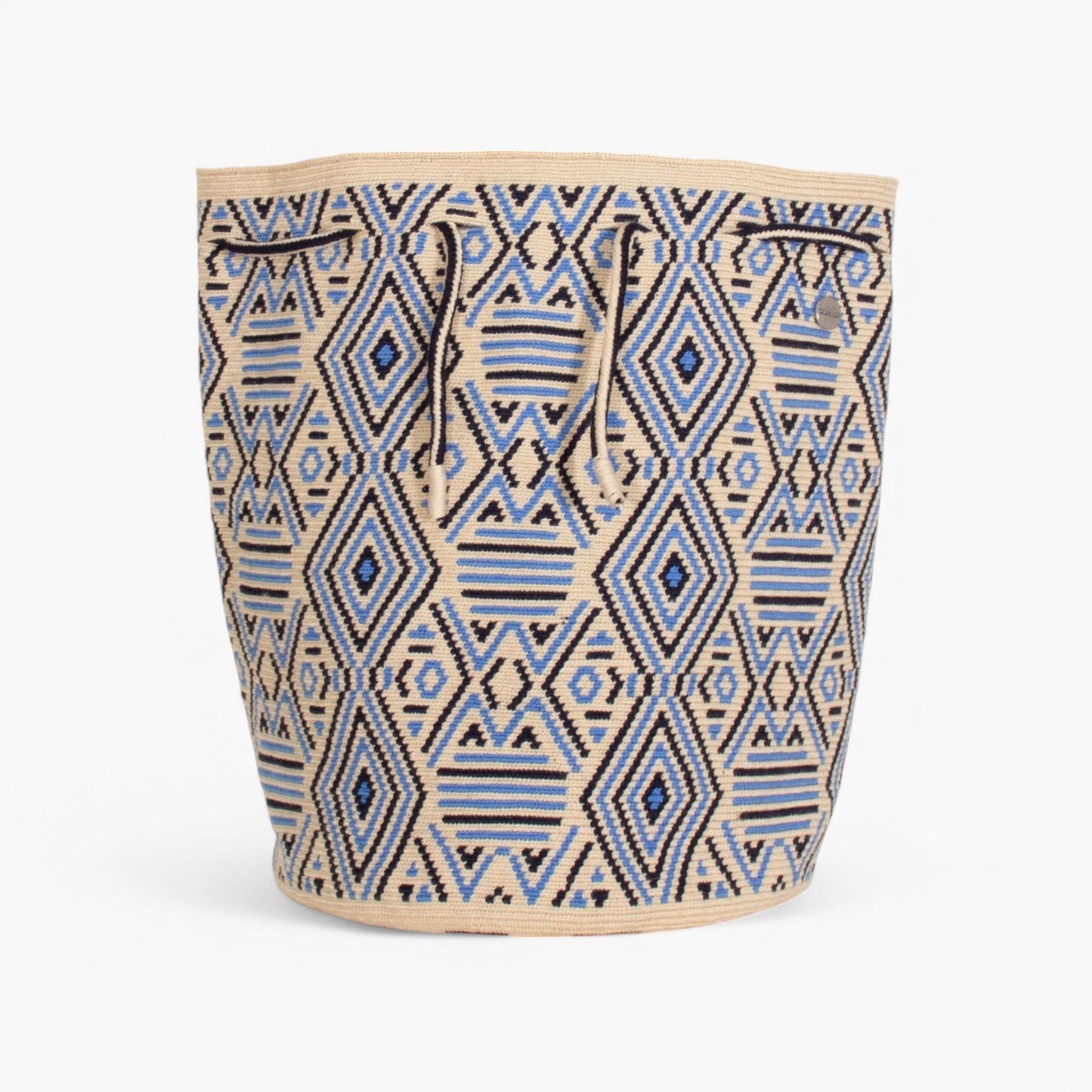 Geometric backpack | Sky blue