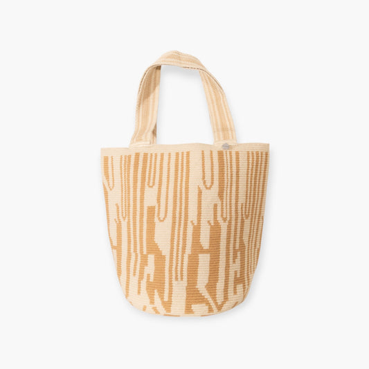 Abstract round tote L | Chai