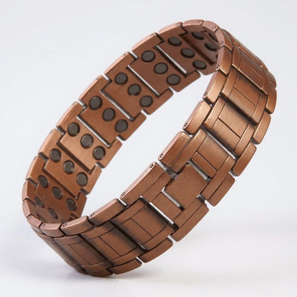 Maxi puur koperen Artritis Magneet Armband (3 magneet lagen)