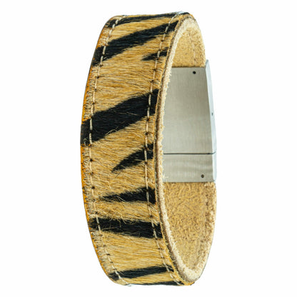 Tiger King fotoarmband – tijger leer met eigen foto