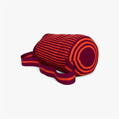 Striped backpack | Cayenne