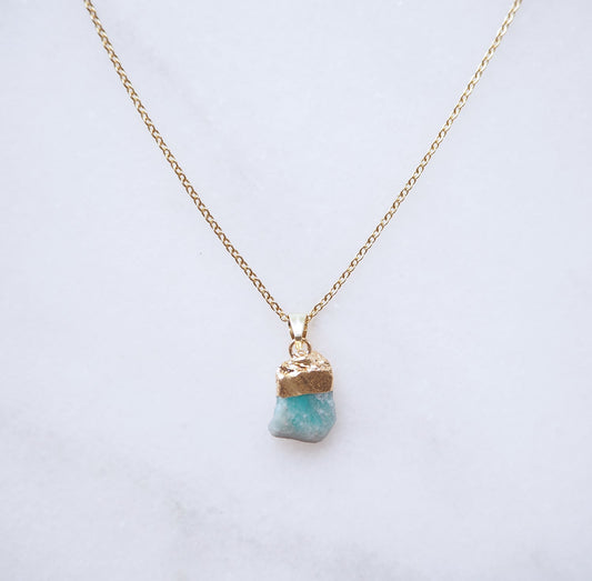 Amazonite Necklace for Happiness & Harmony