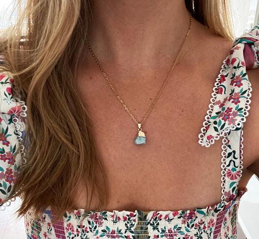 Amazonite Necklace for Happiness & Harmony