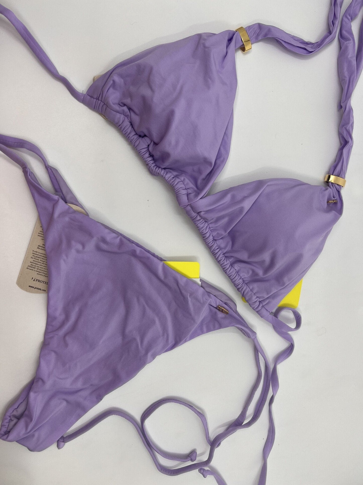 String bikini set lila