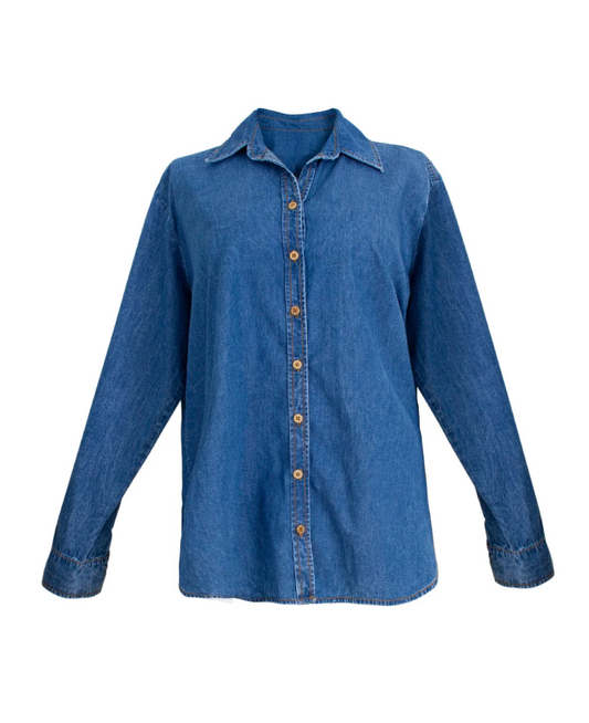 Indy sky strandblouse