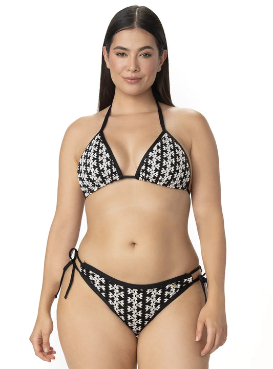 Zwarte Crochet Bikini Top – Removable Pads | Mix & Match