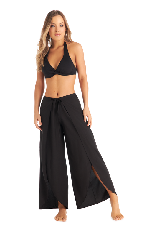 Zwarte Strandbroek Dames